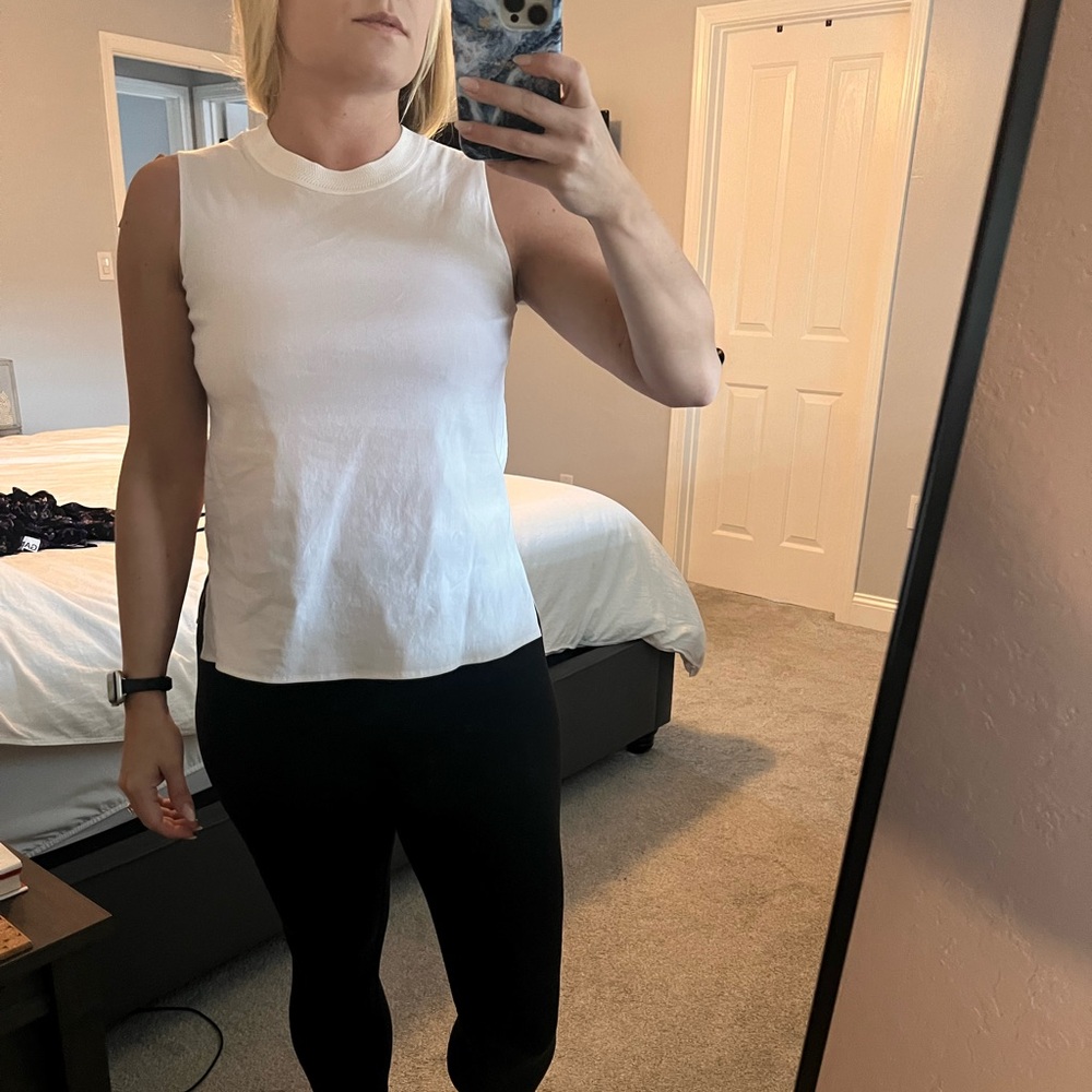 Vince NWT white top